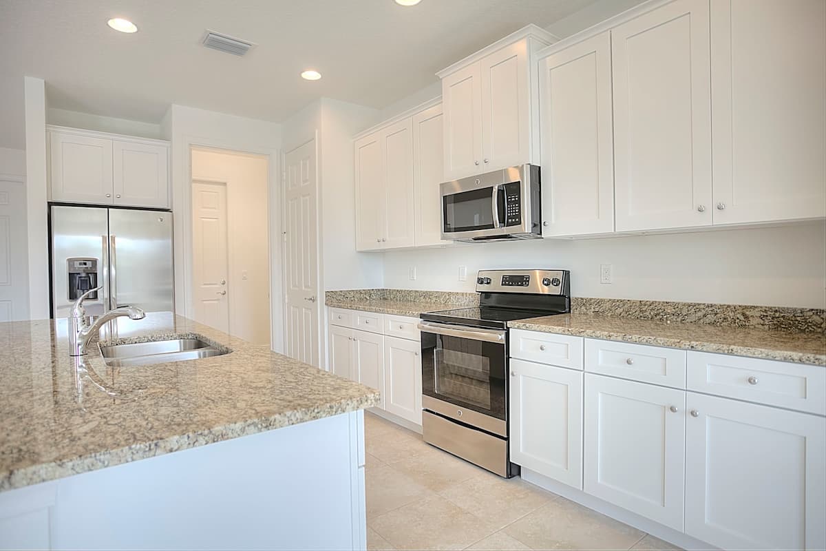 Savannah Home Model Kitchen Side