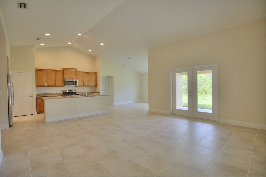 Synergy Homes Bradford Great Room and Kitchen