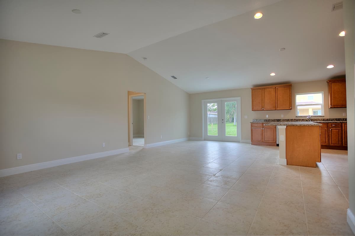 Kingston Home Model Great Room Kitchen Side