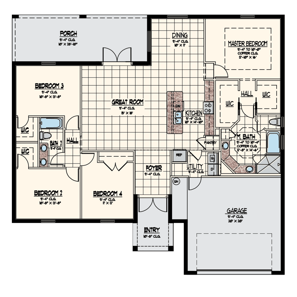 Bradford Home Model Floor Plans In Florida Synergy Homes
