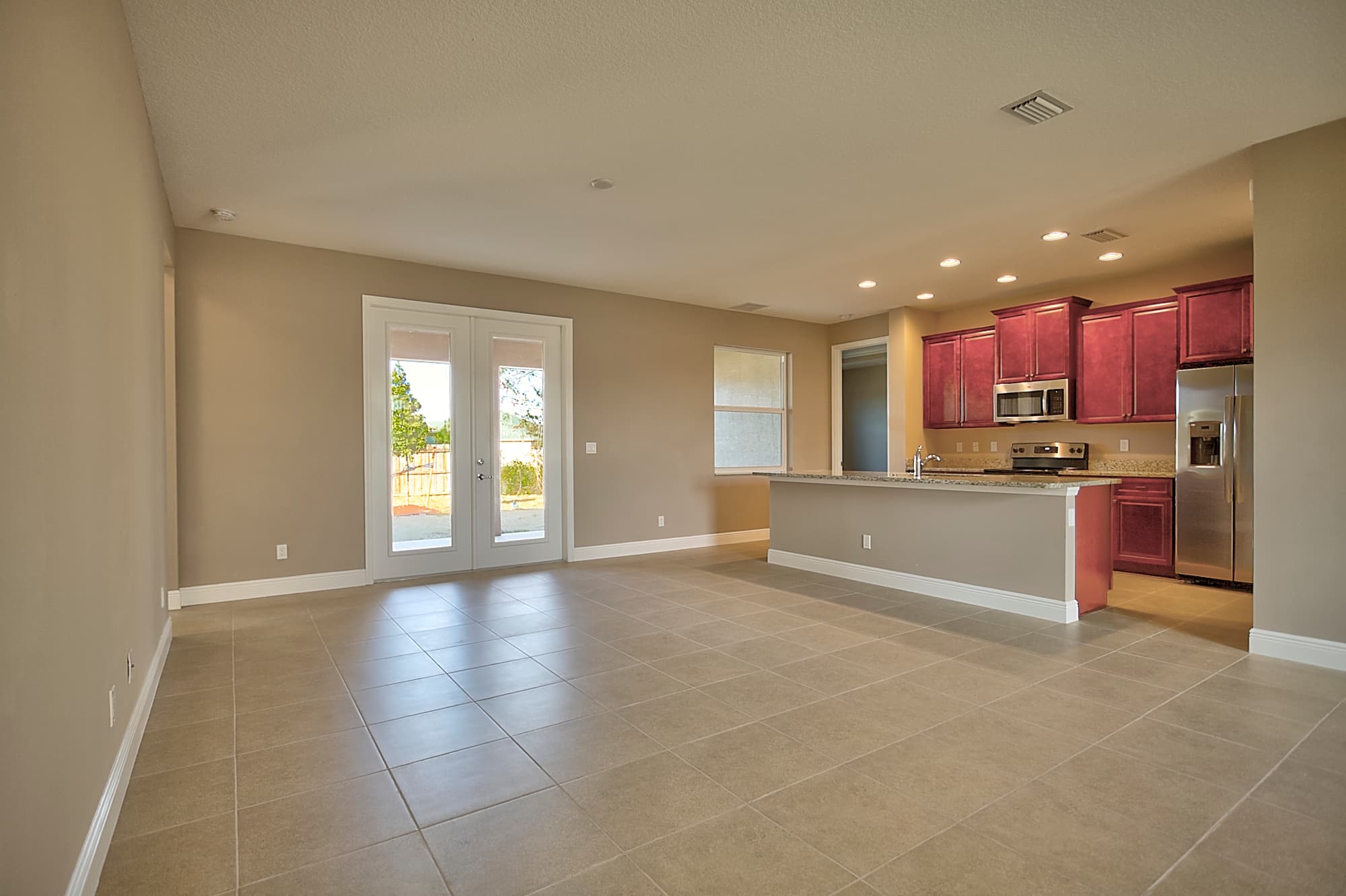 Tifton Home Model Great Room